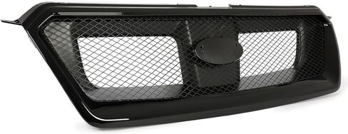 Hecasa Sporty Black Mesh Grille Assembly متوافق مع 2012-2016 Subaru Impreza 2013-2015 Subaru XV Crosstrek 2016-2017 Subaru Crosstrek Replacement for 91122fj020 in Saudi Arabia