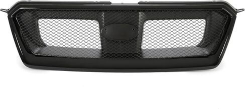 Hecasa Sporty Black Mesh Grille Assembly متوافق مع 2012-2016 Subaru Impreza 2013-2015 Subaru XV Crosstrek 2016-2017 Subaru Crosstrek Replacement for 91122fj020 in Saudi Arabia