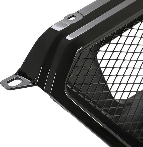 Hecasa Sporty Black Mesh Grille Assembly متوافق مع 2012-2016 Subaru Impreza 2013-2015 Subaru XV Crosstrek 2016-2017 Subaru Crosstrek Replacement for 91122fj020 in Saudi Arabia