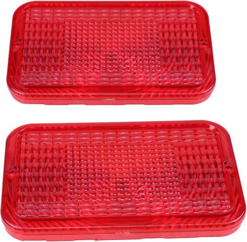 2PCS Red Taillight Lens LVU18747 Compatible for John Deere 1026R 2025R 2032R 3025E 3032E 4120 4410 4710 5090E 5100E in Kuwait