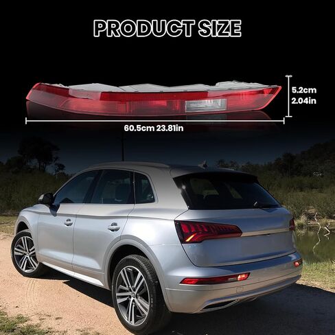 Rear Bumper Tail Light Lamp for Audi Q5 2009-2015 Rear Bumper Reflector Lower Tail Lights Replace 8R0945096 Passenger Side (Right) in Saudi Arabia