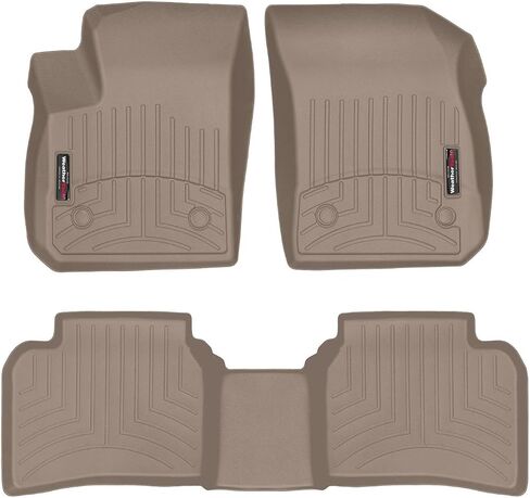 Weathertech مخصص FIRELLONERS ل CADILLAC XT4-1ST و 2ND ROW (441501-1-2) ، الأسود in Kuwait