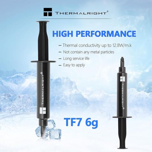 Thermalright TF7 8g Thermal Paste Compound for CPU/GPU/All Coolers,Thermal Conductivity is 12.8W/m.k, with a Spatula Tool(TF7 8g) in Saudi Arabia