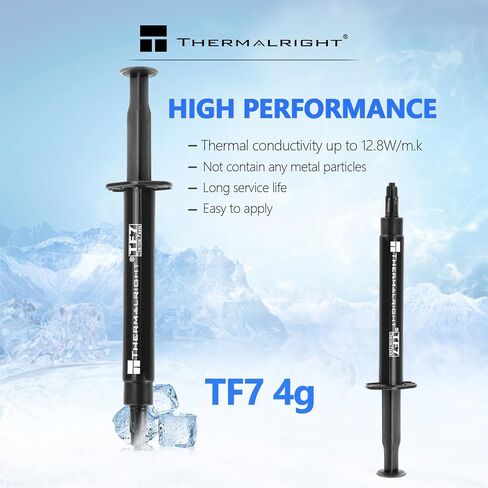 Thermalright TF7 8g Thermal Paste Compound for CPU/GPU/All Coolers,Thermal Conductivity is 12.8W/m.k, with a Spatula Tool(TF7 8g) in Saudi Arabia