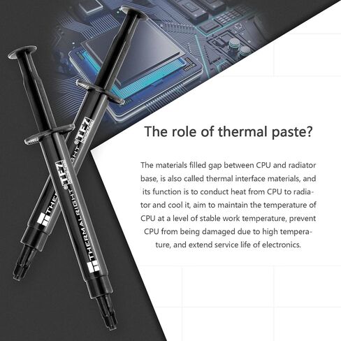 Thermalright TF7 8g Thermal Paste Compound for CPU/GPU/All Coolers,Thermal Conductivity is 12.8W/m.k, with a Spatula Tool(TF7 8g) in Saudi Arabia