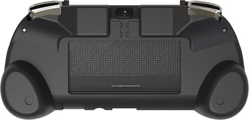 يتم استخدام مقبض قبضة اليد لـ PSV1000 PS VITA ، L2R2 للنقر على الجزء الخلفي من PSV.Gift من ملصقات الأزرار المرتفعة ، والأفلام المقسمة ، والغطاء ، والغطاء المفتاح المتقاطع (الجلد مثل الطلاء الأسود) in Kuwait