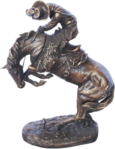 Nifao Cheyenne Remington Replica Pronze تمثال برونزي على الحجم الرخامي: 12 "× 4" × 12 "H in Kuwait