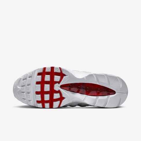 Nike Air Max 95 OG Men's Shoes (IB7936-100 ، White/University Red/White) in Saudi Arabia