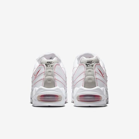 Nike Air Max 95 OG Men's Shoes (IB7936-100 ، White/University Red/White) in Saudi Arabia