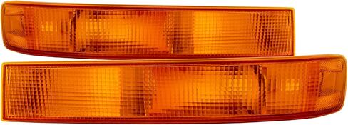 HEADLIGHTSDEPOT Park Signal Marker Lights Left Driver Right Passenger Compatible With 2003-2023 Chevrolet Express GMC Savanna 1500 2500 3500 in Saudi Arabia