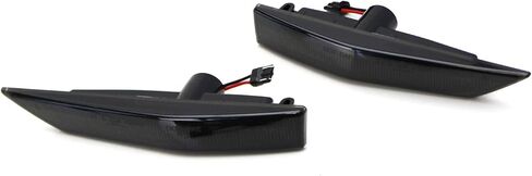 عدسة Ijdmtoy المدخنة كاملة العنبر LED Fender Fender Blinker Side Lights متوافقة مع 2009-2013 Gen1 Kia Soul ، استبدل مصابيح Sidemarker Clear Clear Clear in Saudi Arabia