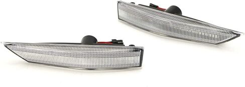 iJDMTOY Smoked Lens Full Amber LED Fender Blinker Side Marker Lights Compatible With 2009-2013 Gen1 Kia Soul, Replace OEM Clear Sidemarker Lamps in Saudi Arabia