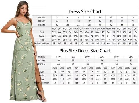 Spaghetti Strap Bridesmaid Dresses Long with Slit Cowl Neck Chiffon Formal Dresses for Women 2025 in Saudi Arabia