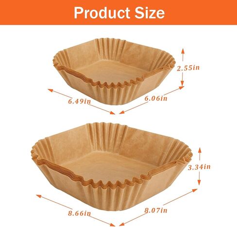 بطانات مقلاة الهواء السيليكون السيليكون للنينجا كريسبي 4-في 1 نظام طبخ الهواء الزجاجي المحمولة ، و 2pcs ملحقات حاويات الجوية الزجاجية ، كبيرة لـ 4-QT وصغيرة لحاوية 6 كوات ، غير لاصقة in Kuwait