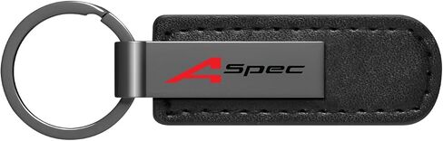 لشعار Acura a-spec Black Pu Leather Strap Black Metal Bar UV Quiber Logo Bar Print in Saudi Arabia