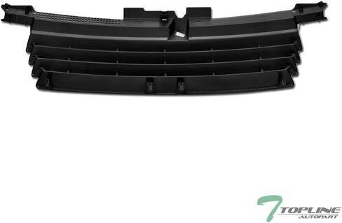 7422445310378 Compatible With 1999-2005 VW Jetta/Bora MK4 Glossy Black Aluminum Mesh Front Bumper Grill Grille in Kuwait