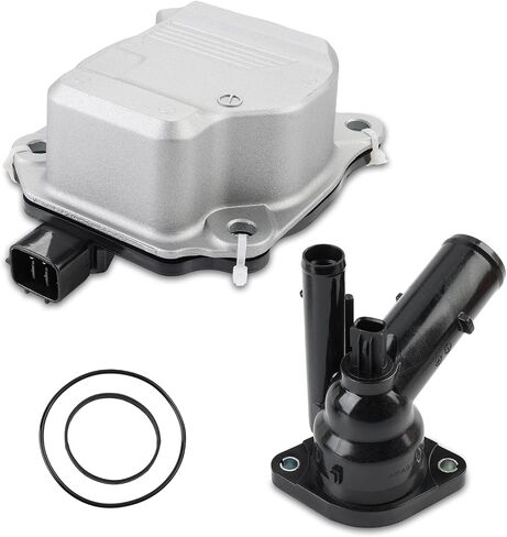 JDMON ELECTRAL ENTRIVE WATER PUMP W/THERMOSTAT استبدال لكزس ES300H TOYOTA CAMRY 2018-2021 ، RAV4/AVALON HYBRID 2019-2022 2.5L بديل لـ 16032-25010 16032-F0010 16031-25010 16031-25011 in Saudi Arabia