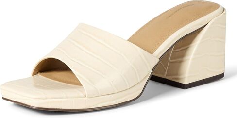 Amazon Essentials Women's Platform Block Heel Mule Sandals in Saudi Arabia