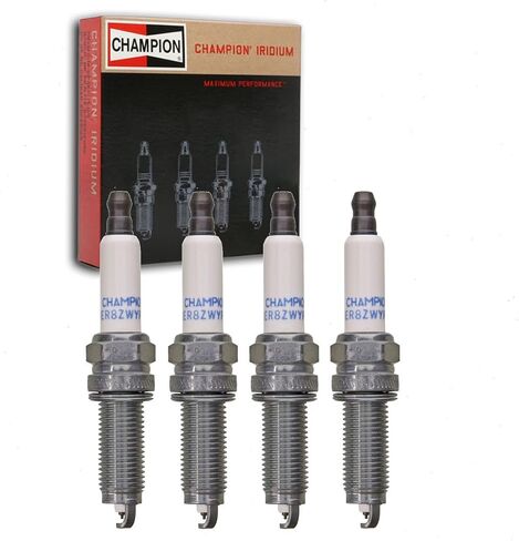 4 PC Champion Iridium Parch Plugs متوافقة مع Hyundai Elantra 2.0L L4 2014-2019 in Saudi Arabia