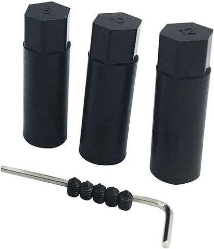 Shift Knob Adapter Gear Stick Shifter Kit Hex Head Shape Fit معظم مقبض ذراع تحويل السيارات in Kuwait