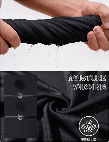 TACVASEN Polo Shirts for Men with Pocket Short Sleeve Lightweight Quick Dry Hiking Golf Fishing in Saudi Arabia