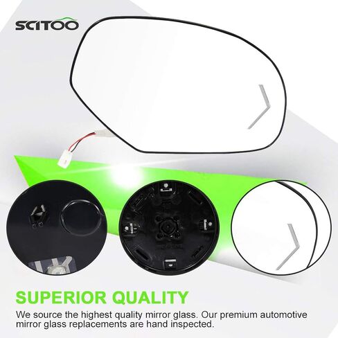 Scitoo الجانبي الجانبي الزجاج لعام 2007-2013 لـ GMC Sierra 1500 2500 HD 3500HD لـ CHEVY SILVERADAD 1500 2500 HD 3500 HD HD DIRNOW LIGHT LIGHT CONCED LED chrome in Saudi Arabia