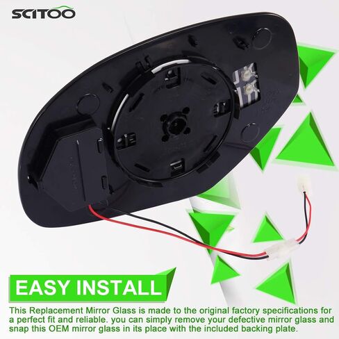 Scitoo الجانبي الجانبي الزجاج لعام 2007-2013 لـ GMC Sierra 1500 2500 HD 3500HD لـ CHEVY SILVERADAD 1500 2500 HD 3500 HD HD DIRNOW LIGHT LIGHT CONCED LED chrome in Saudi Arabia