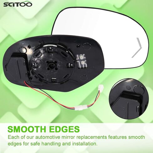 Scitoo الجانبي الجانبي الزجاج لعام 2007-2013 لـ GMC Sierra 1500 2500 HD 3500HD لـ CHEVY SILVERADAD 1500 2500 HD 3500 HD HD DIRNOW LIGHT LIGHT CONCED LED chrome in Saudi Arabia