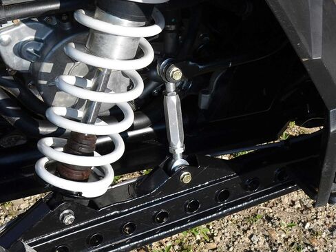 SuperATV Heavy Dicked Sway Bar Links for Polaris RZR XP 1000/4 1000 (2014-2023) - 2 "من قابلية ضبط - أقوى 2x من الأسهم in Saudi Arabia