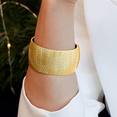 Ross-Simons Italian 18kt Gold Over Sterling Omega Bracelet in Saudi Arabia