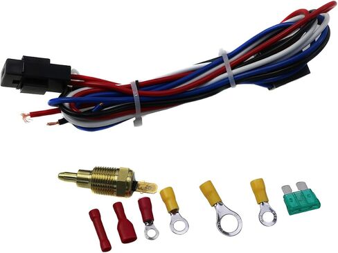 3/8inch 165-185 محرك كهربائي مروحة ترموستات ترمر ترحيل مرحلة التبديل مجموعة مستشعر in Saudi Arabia