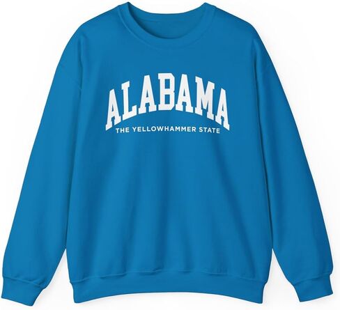 Alabama Adult Unisex Crewneck Sweatshirt in Kuwait