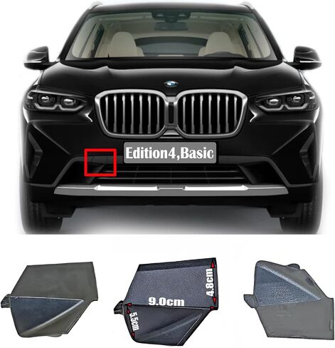 غطاء السحب الأمامي لـ BMW X3 G01LCI FIT 18D 20DX 20I 20IX 25DX 30DX 30IX M40I XDRIVE SDRIVE 2022 2023 2024 SAV PUMPER TOWING CAP HOIP CAP in Kuwait