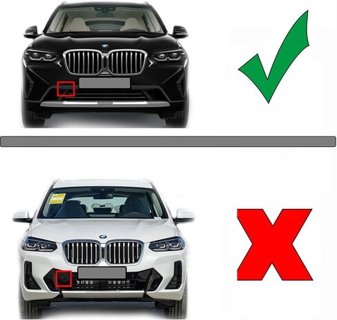 غطاء السحب الأمامي لـ BMW X3 G01LCI FIT 18D 20DX 20I 20IX 25DX 30DX 30IX M40I XDRIVE SDRIVE 2022 2023 2024 SAV PUMPER TOWING CAP HOIP CAP in Kuwait