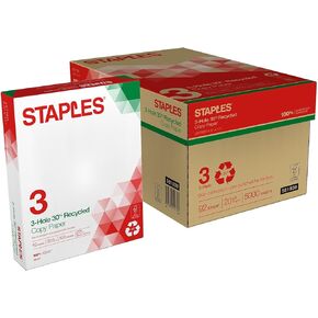 Staples 122531 8.5-Inch X 11-Inch Copy Paper 20 Lbs. 92 Brightness 500/Ream (221192) in Kuwait