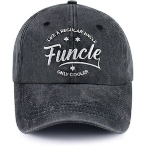 Funcle Hats for Men, Adjustable Embroidered Fun Uncle Cotton Baseball Cap in Saudi Arabia
