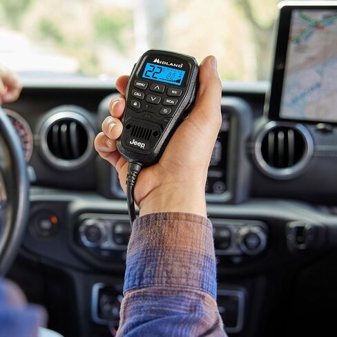 Midland - MXT500-50 واط GMRS Micromobile الراديو ثنائي الاتجاه - مزارع مزرعة المسارات البرية على الطرق الوعرة - 8 قنوات مكرر - التصميم المدمج Magnetic Mount 2.1dB كسب هوائي in Kuwait