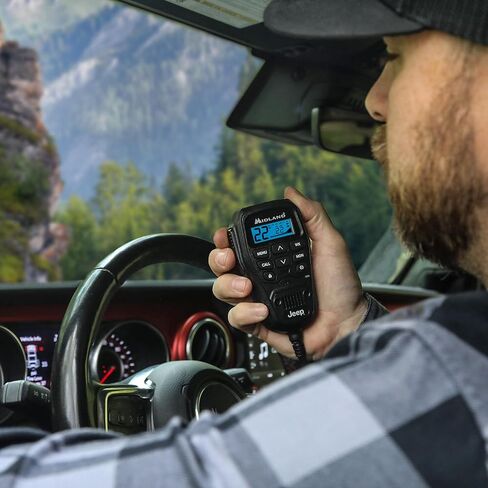 Midland - MXT500-50 واط GMRS Micromobile الراديو ثنائي الاتجاه - مزارع مزرعة المسارات البرية على الطرق الوعرة - 8 قنوات مكرر - التصميم المدمج Magnetic Mount 2.1dB كسب هوائي in Kuwait