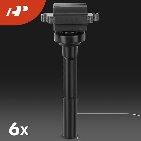 A-Premium Set of 6 Ignition Coil Pack and Iridium Spark Plugs Compatible with Honda Passport Acura SLX Isuzu Amigo Rodeo Trooper VehiCROSS in Saudi Arabia
