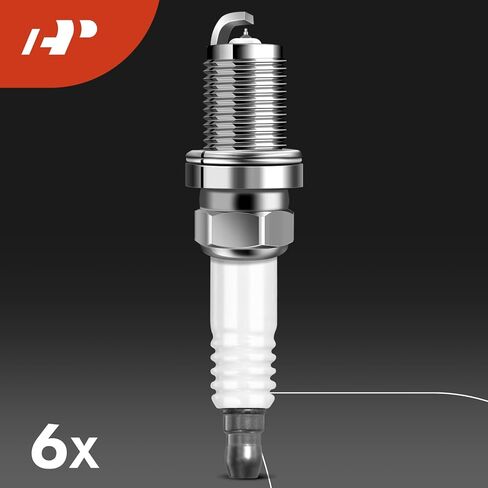 A-Premium Set of 6 Ignition Coil Pack and Iridium Spark Plugs Compatible with Honda Passport Acura SLX Isuzu Amigo Rodeo Trooper VehiCROSS in Saudi Arabia
