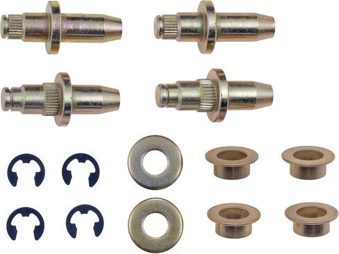 Dorman 38437 Door Hinge Pin And Bushing Kit - 4 Pins, 4 Bushings, 2 Washers, And 4 Clips Compatible with Select Cadillac / Chevrolet / GMC Models in Saudi Arabia