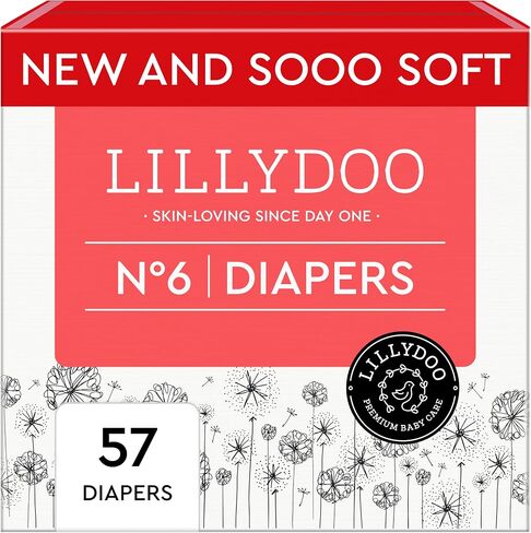 Baby Diapers - Size 1 (4-11 lbs), Half-Monthly Supply (72 Count), Leak Protection, Skin-Friendly, Ultrasoft, Perfume- & Chlorine-Free, Hypoallergenic, dermatologically Tested, Oeko-TEX® in Saudi Arabia