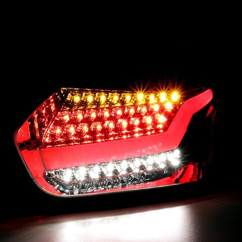 مواصفات توليف الأشرار السوداء LED LED LIDES متوافقة مع 2015-2018 FORD FOCUS SE/ST/Titanium Hatchback ، 2016-2018 FORD FOCUS in Saudi Arabia
