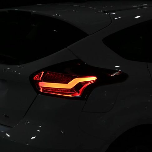 مواصفات توليف الأشرار السوداء LED LED LIDES متوافقة مع 2015-2018 FORD FOCUS SE/ST/Titanium Hatchback ، 2016-2018 FORD FOCUS in Kuwait