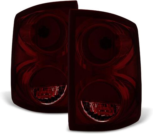ACANII - For Blk Tinted 2005-2011 Dodge Dakota Tail Lights Lamps Replacement Left+Right 05-11 in Saudi Arabia