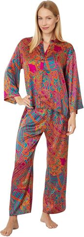 Natori Women's Mandarin PJ Pant Length 24 inseam 26 in Saudi Arabia