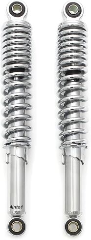 تعليق الصدمات الخلفية Chrome - 335 مم / 13 1/8 " - يناسب Honda S65 CL70 CT70 XL75 CL90 CM91 CT90 Trail 90 S90 CT110 in Saudi Arabia