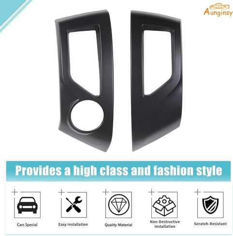 Aunginsy Center Censole Conference Air Outlet Outlet Cover متوافق مع تويوتا تاكوما 2011-2015 CAR CENCOLE CENTOLE CONSOLE تكييف الهواء تنفيس تغطية الإطار الزخرفية. in Kuwait