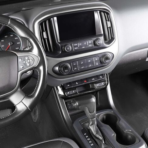 لوحة مفتاح إضاءة الطوارئ Voodonala متوافق مع شيفروليه كولورادو/GMC-Canyon 2014-2022 ، ألياف الكربون in Saudi Arabia