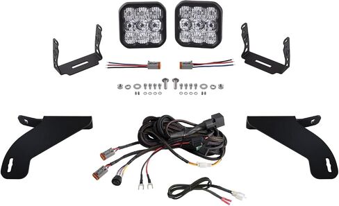 Diode Dynamics SS5 Pumper LED LID KIT متوافقة مع Ford F-150 2021-2023 ، لا شيء فقط in Saudi Arabia